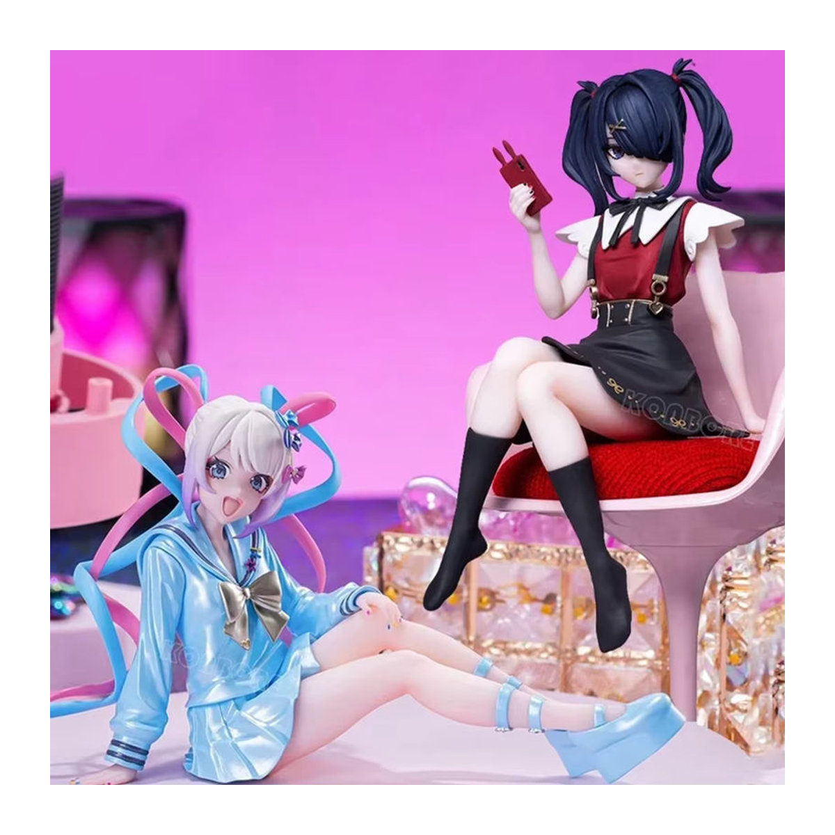 Aixlan Needy Girl Overdose Anime Figur Regen KAnge aus Kunststoff, mehrfarbig - Bild 1