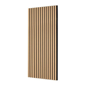 Akustikpaneele mit Holzlamellen von Buying Solutions, MB in Braun und Beige zur Wandmontage, Rechteckig, Modern