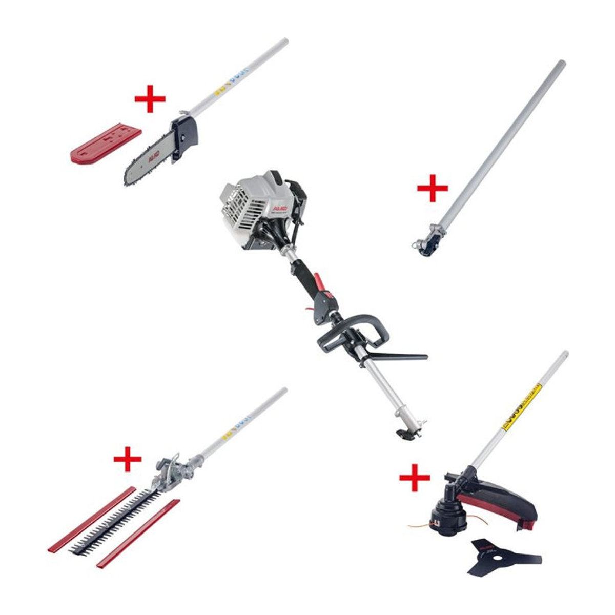AL-KO Benzin-Motorsense BC 260 MT Multitool in Grau aus Kunststoff - Bild 1