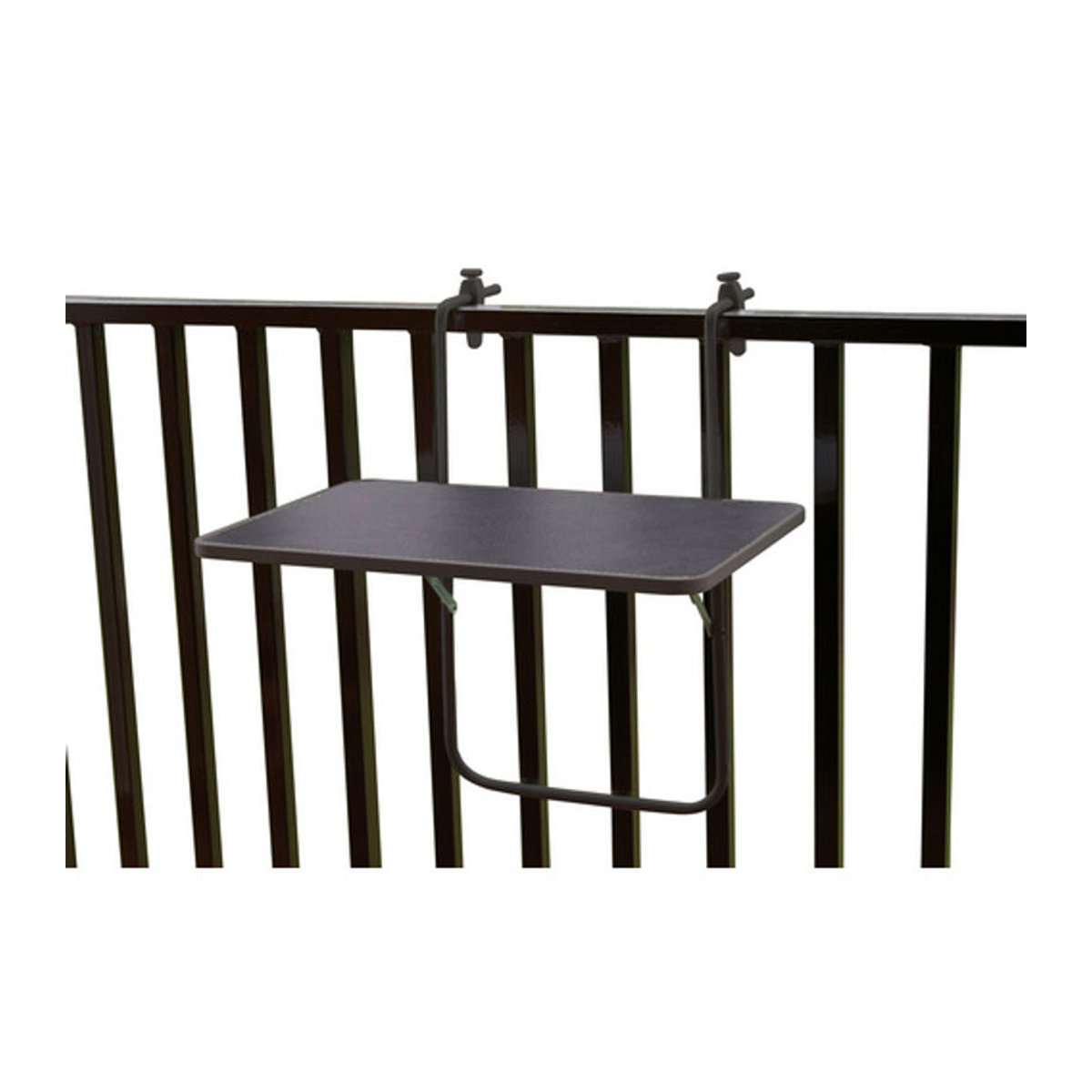 Alco Hängetisch Alcotop rechteckig in Anthrazit und Grau aus Kunststoff und Stahl B/H/L: 40 x 60 x 60 cm - Bild 4