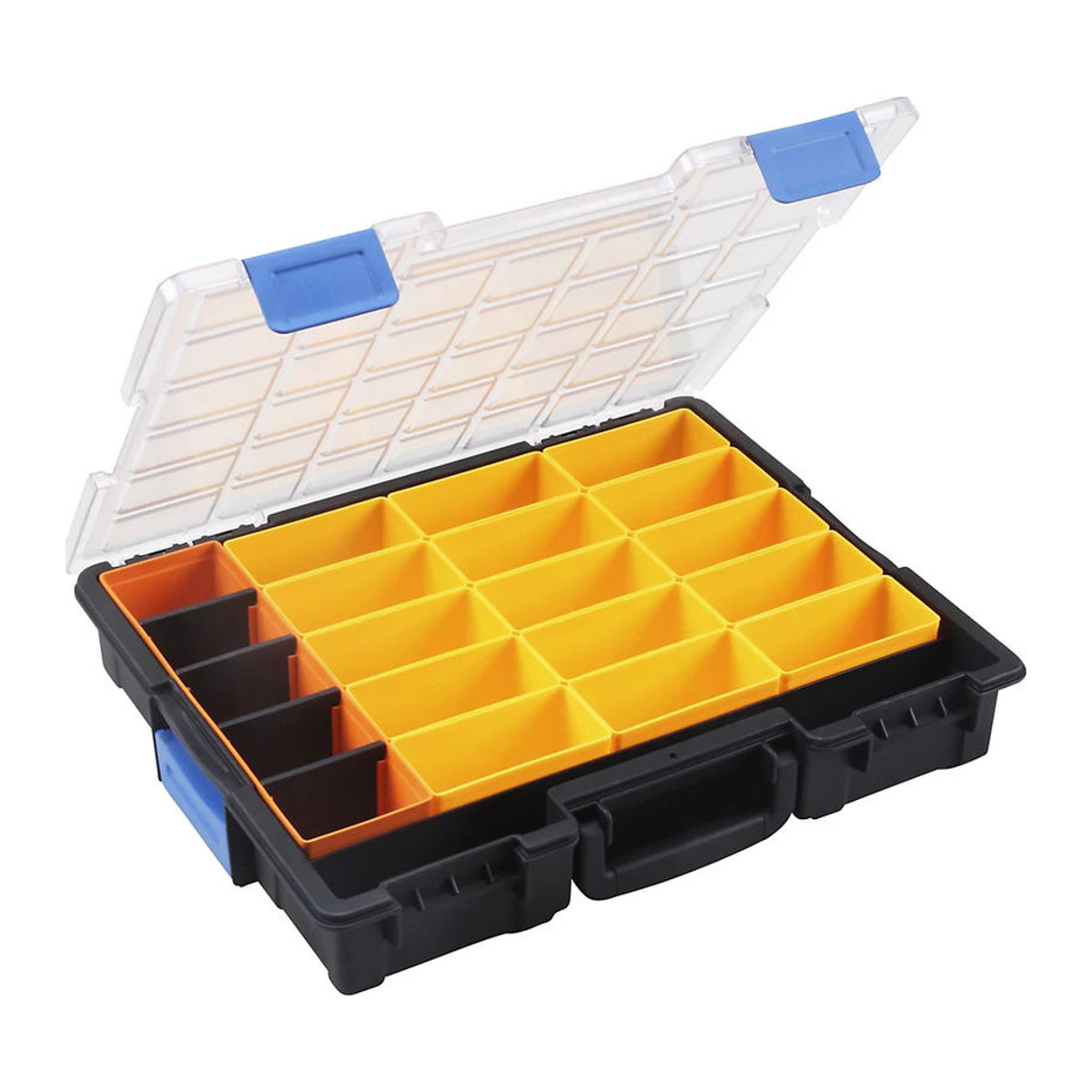 Allit EuroPlus Pro K44/21 Sortimentskoffer mit 21 Fächern aus Polystyrol und Polycarbonat B/H/T: 44,0 x 7,6 x 35,5 cm - Bild 2