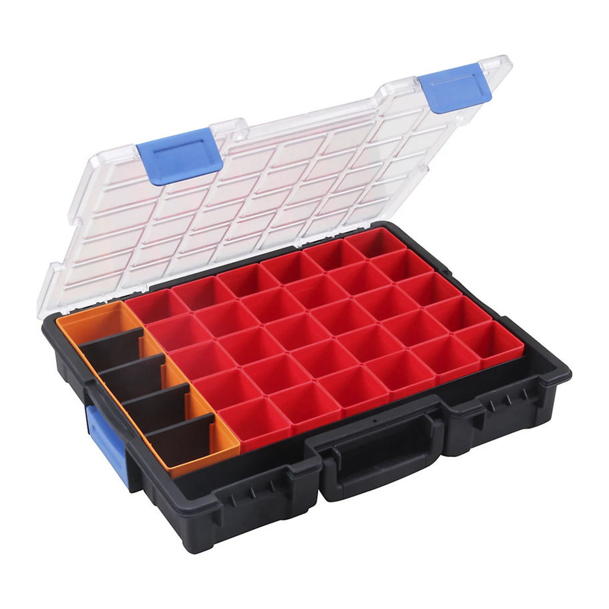 Allit EuroPlus Pro K44/36 Sortimentskoffer aus Kunststoff mit 36 Fächern B: 44 cm, H: 7,6 cm, T: 35,5 cm - Bild 2