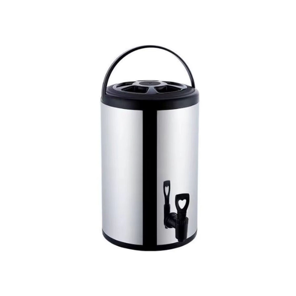 ALLOYSEED Isolierter Getränkespender aus Edelstahl mit Wasserhahn in modernem Design für Wasser, Milch, Tee und Kaffee - Bild 4
