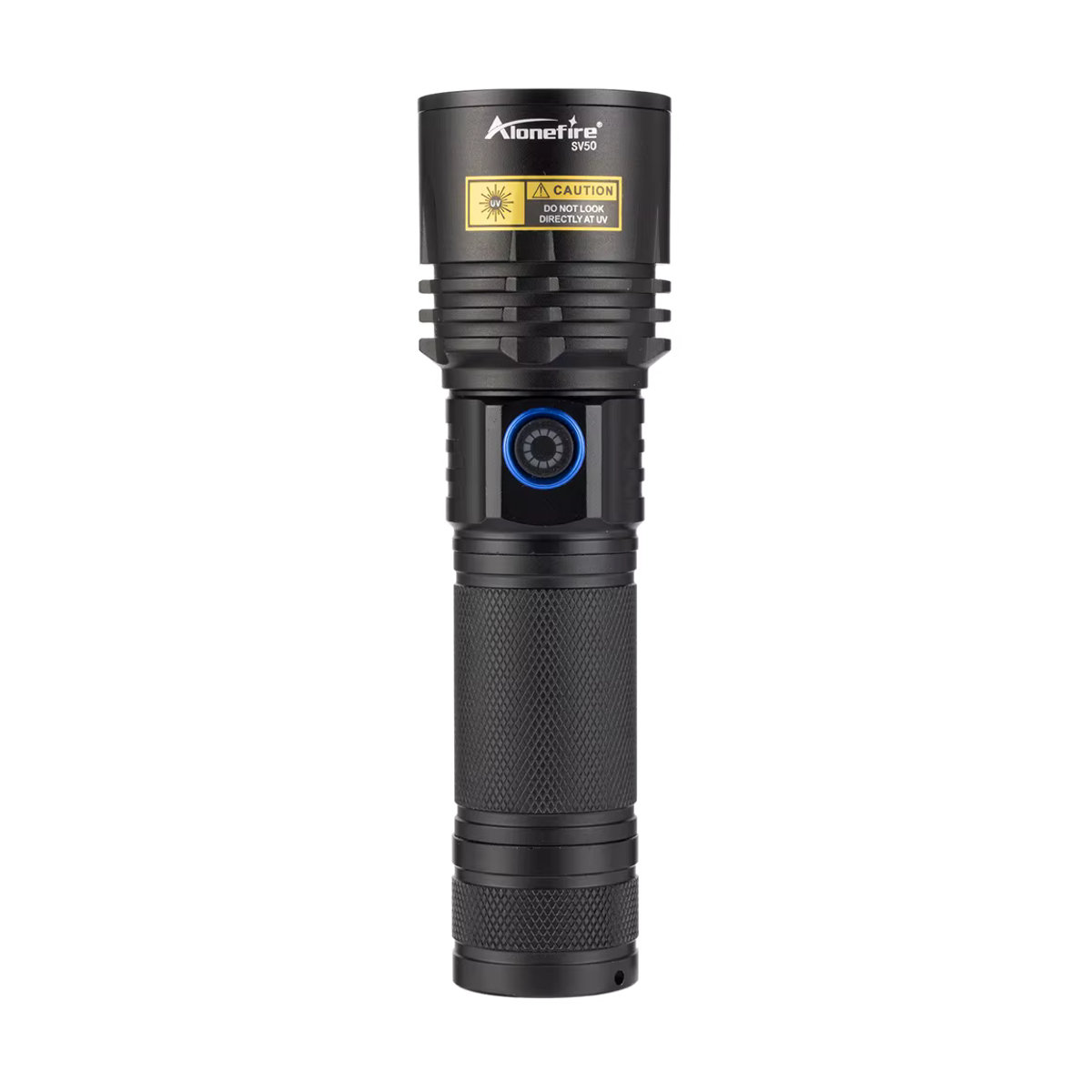 Alonefire SV50 UV Taschenlampe 15W 365nm Ultraviolett Lila Licht mit USB-Anschluss zur Fleckenerkennung - Bild 4