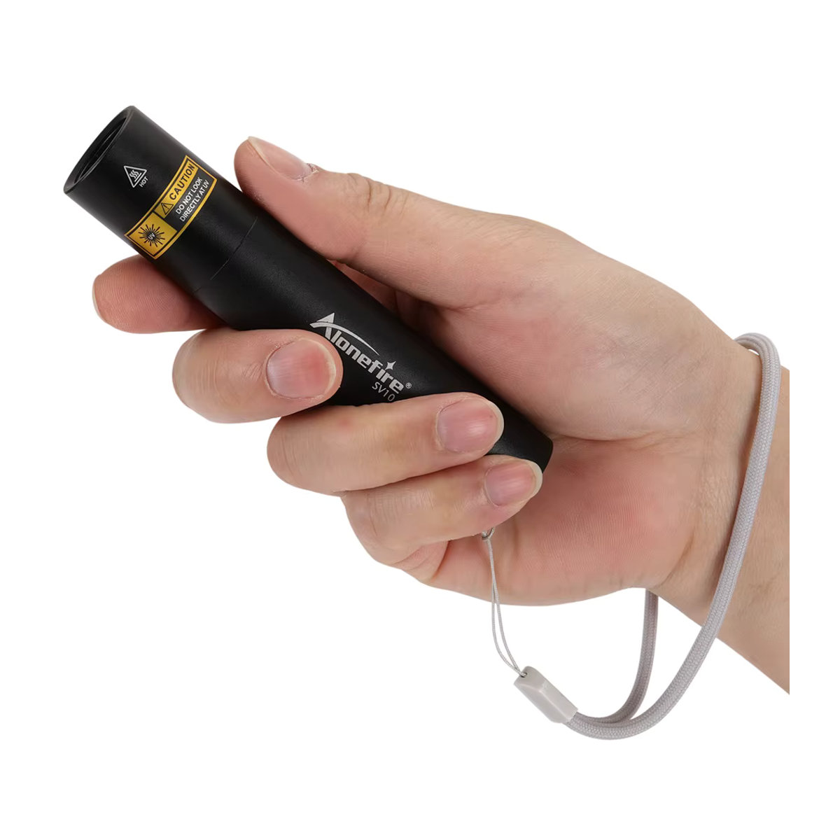 Alonefire UV-Taschenlampe 365 nm Schwarzlicht zur Erkennung von Urin, Nagellack-Härtung und Markierungen - Bild 5