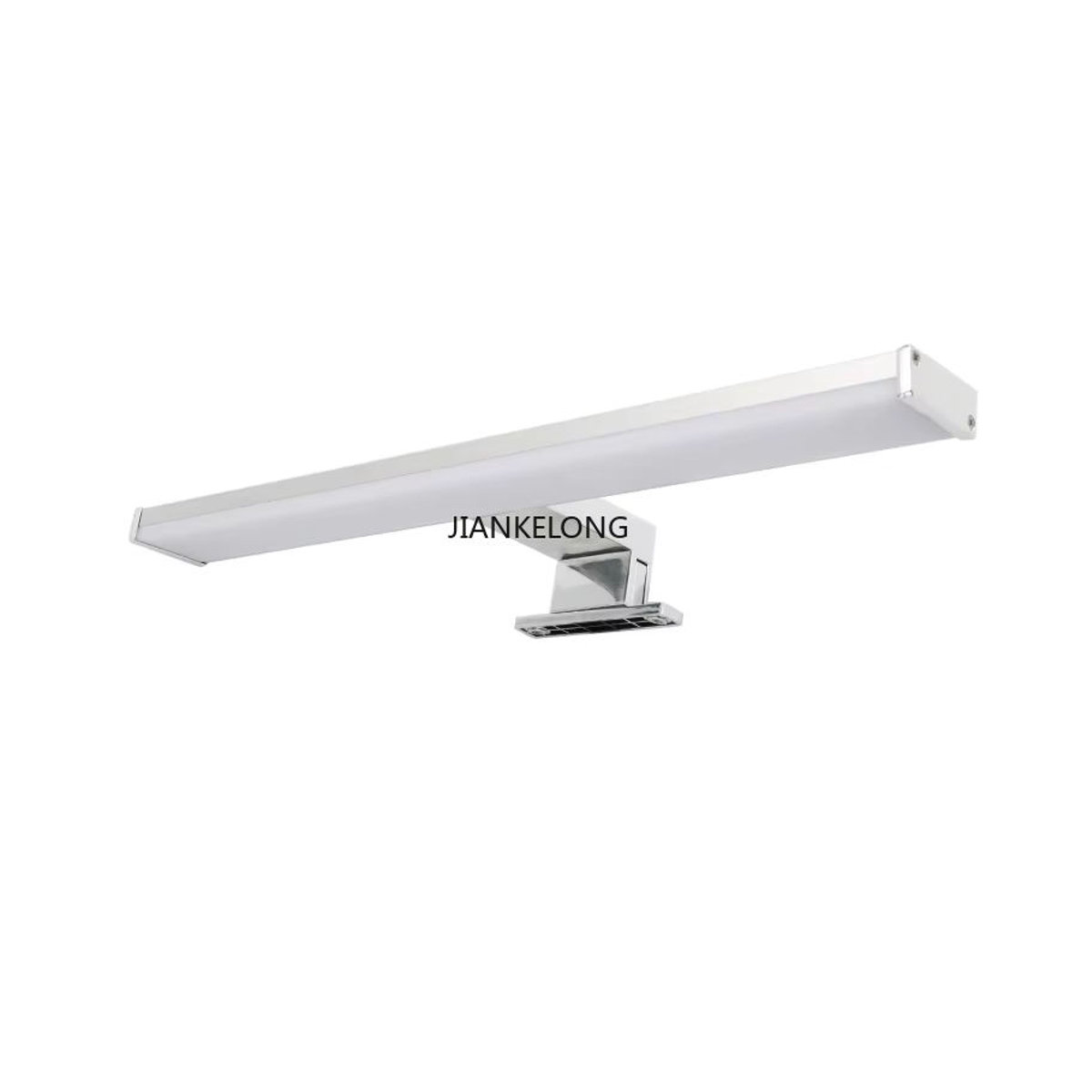Alpinaluz LED Badezimmer-Wandleuchte aus Aluminium in Chrom mit neutralweißem Licht, 10 W, Breite: 40 cm - Bild 2