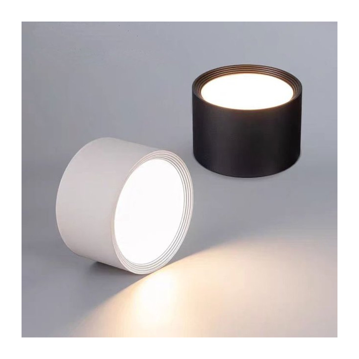 ANADnight Nordic LED Downlight Aufputz-Strahler in Weiß für Wohnzimmer und Schlafzimmer - Bild 1
