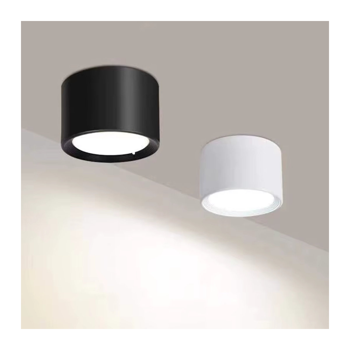 ANADnight Nordic LED Downlight Aufputz-Strahler in Weiß für Wohnzimmer und Schlafzimmer - Bild 2