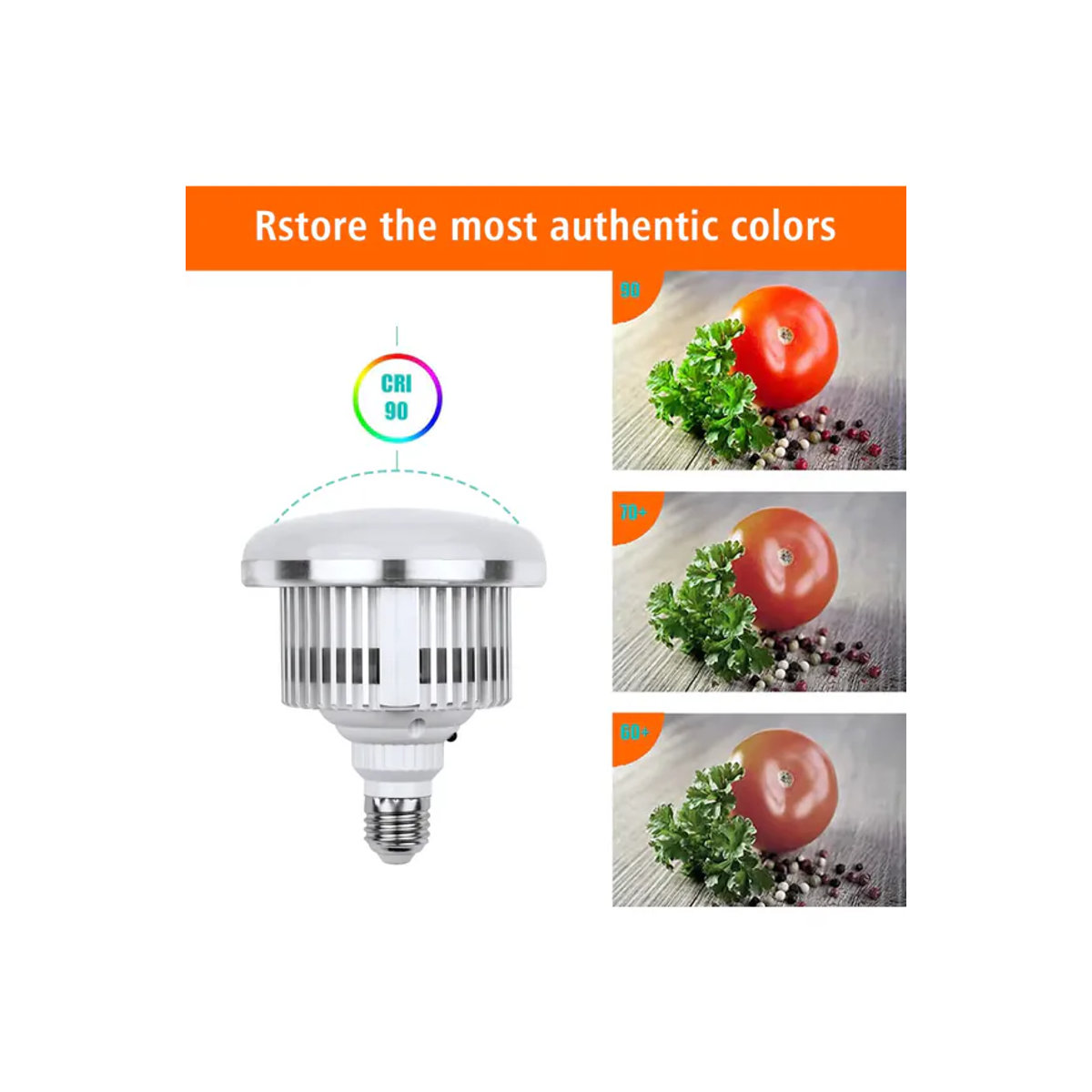Andoer LED Fotografie-Glühbirne mit E27-Fassung und Fernbedienung, 85 W, 3000K-6500K - Bild 5