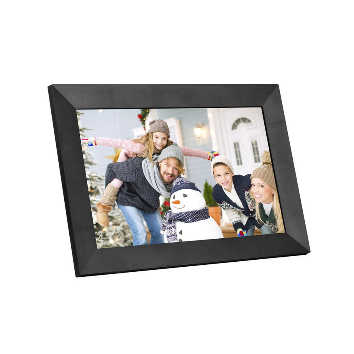 Andoer Smart WiFi Digitaler Bilderrahmen 8 Zoll mit IPS Touchscreen, Videowiedergabe und Musikwiedergabe, Schwarz, B/H: 20 x 13 cm - Bild 3