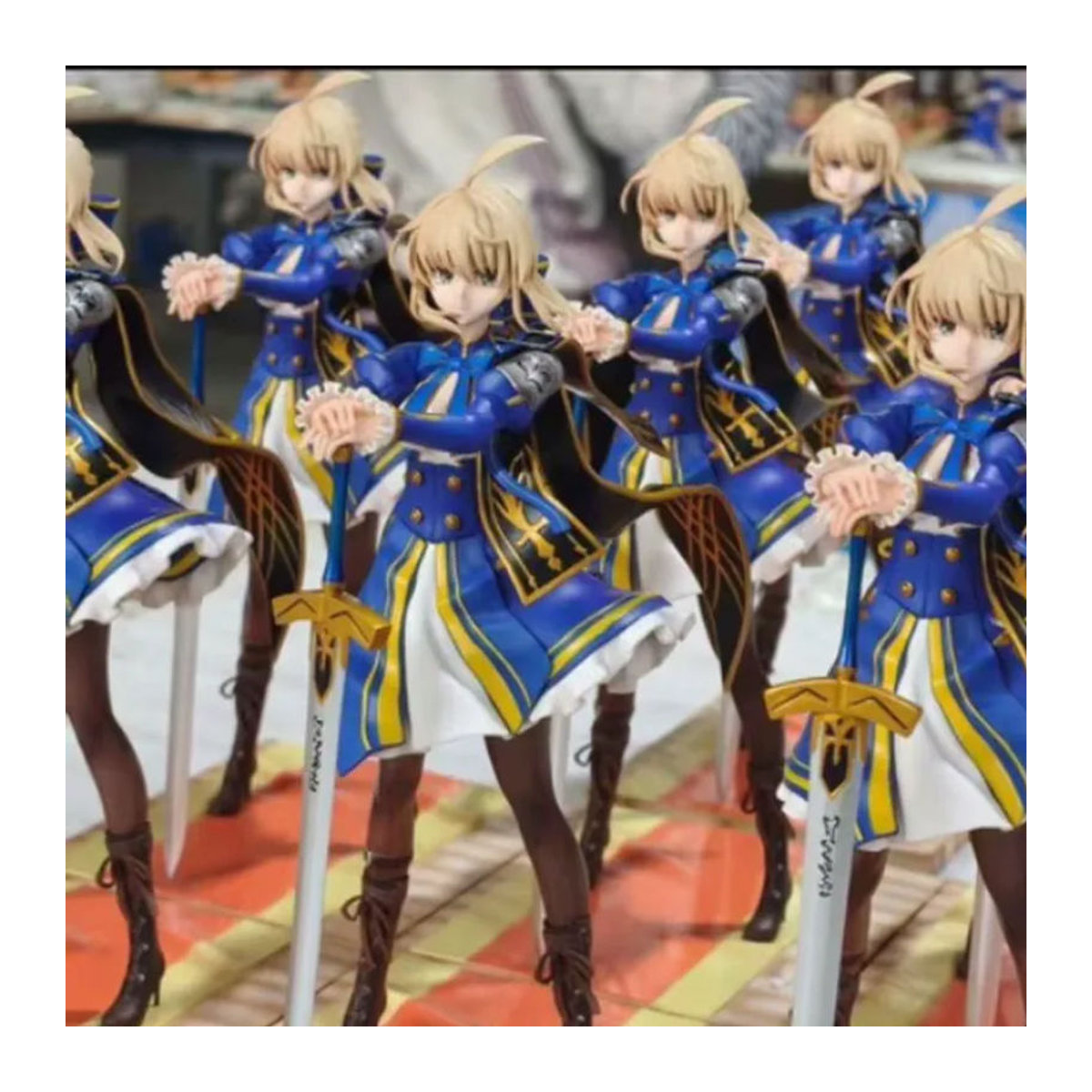 Ane Studio Saber Artoria Pendragon Figur aus Fate Stay Night als blaue Anime PVC-Statue für deine Desktop-Dekoration - Bild 3