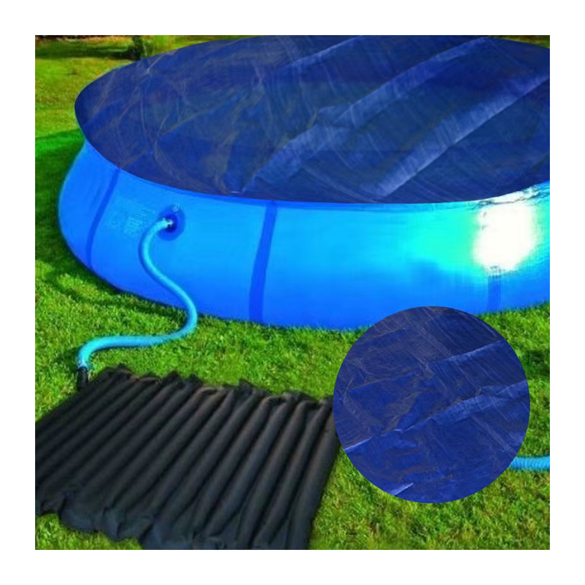 ANENG Schwimmbad Abdeckung mit Isolierung und verdickter Matte für den Garten - Bild 4