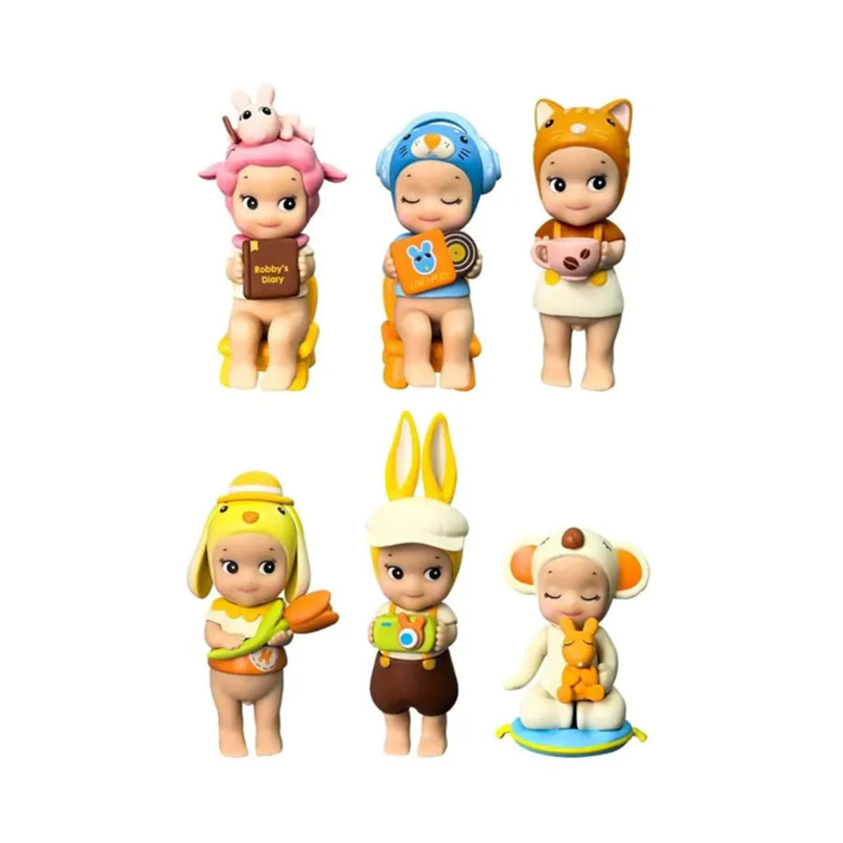 AngelEnjoy Enjoy The Moment Serie Blind Box Anime Mini-Figuren aus Kunststoff in Mehrfarbig - Bild 3
