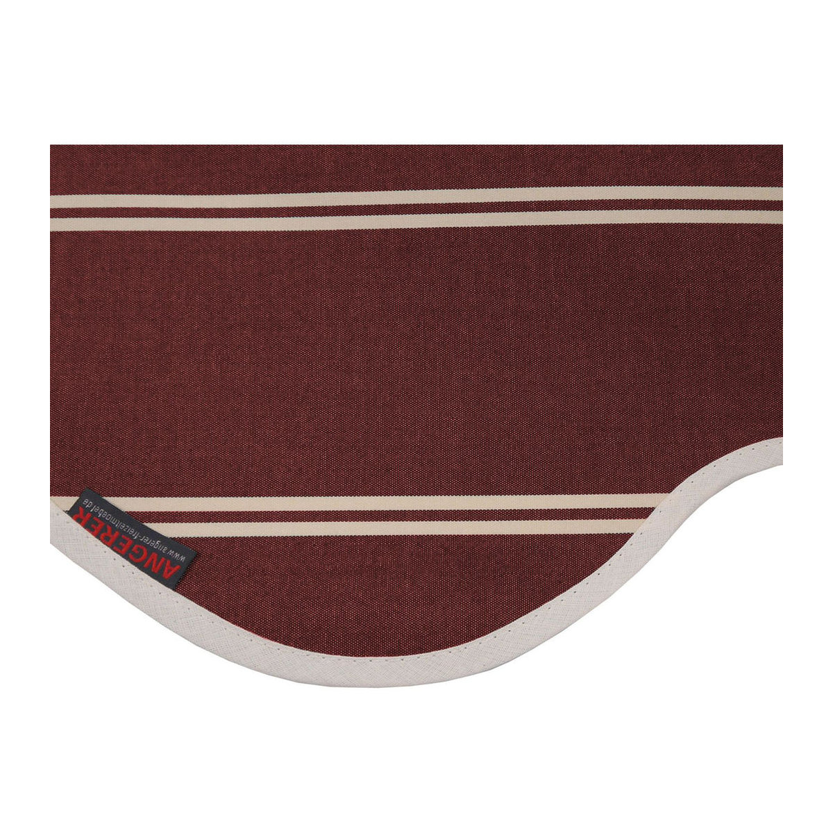 Angerer Klemmmarkise aus Acryl in Rot und Beige mit einer Breite von 350 cm - Bild 3
