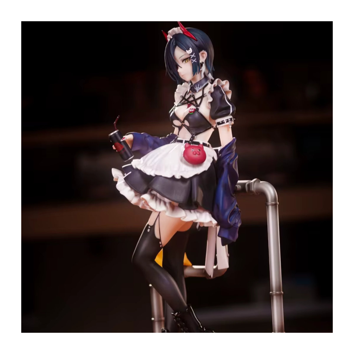 AniGame Azur Lane Ulrich Von Hutten Madchen Trummer 1/6 Maßstab Figur Mehrfarbig - Bild 3