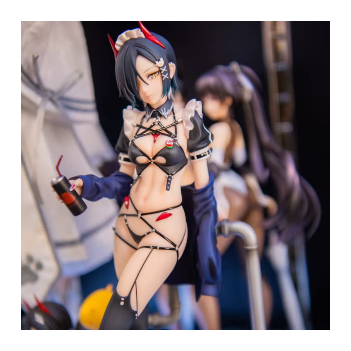 AniGame Azur Lane Ulrich Von Hutten Madchen Trummer 1/6 Maßstab Figur Mehrfarbig - Bild 4