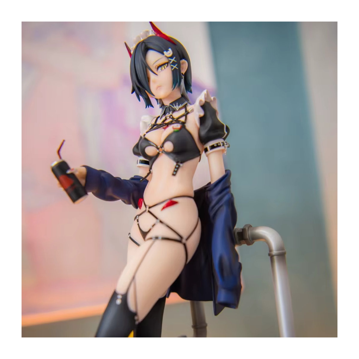 AniGame Azur Lane Ulrich Von Hutten Madchen Trummer 1/6 Maßstab Figur Mehrfarbig - Bild 5