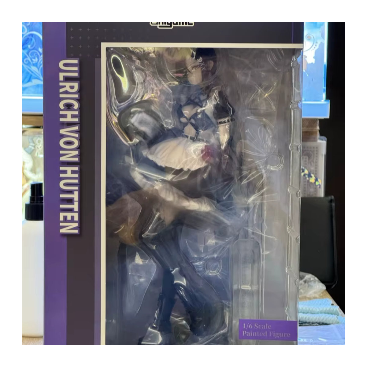 AniGame Azur Lane Ulrich Von Hutten Madchen Trummer 1/6 Maßstab Figur Mehrfarbig - Bild 6
