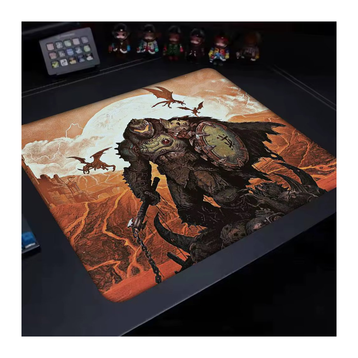 Anime A-DOOM-Eternal Klassisches Mousepad mit Anti-Slip-Gummierung für Gamer, Bunt - Bild 5