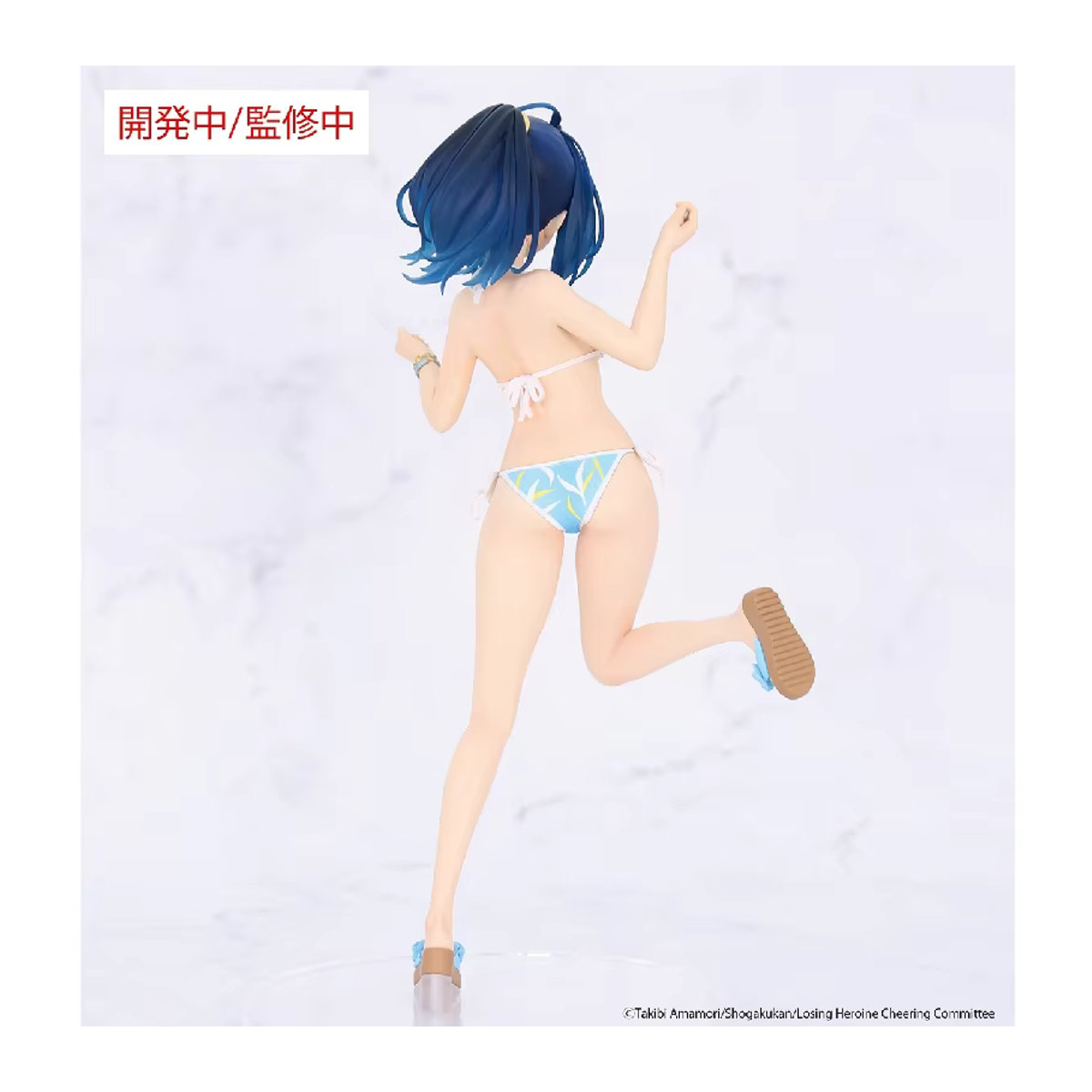 Anime Actionfigur Yanami Anna Badeanzug-Version aus System-Service Makeine in Weiß und Blau - Bild 5