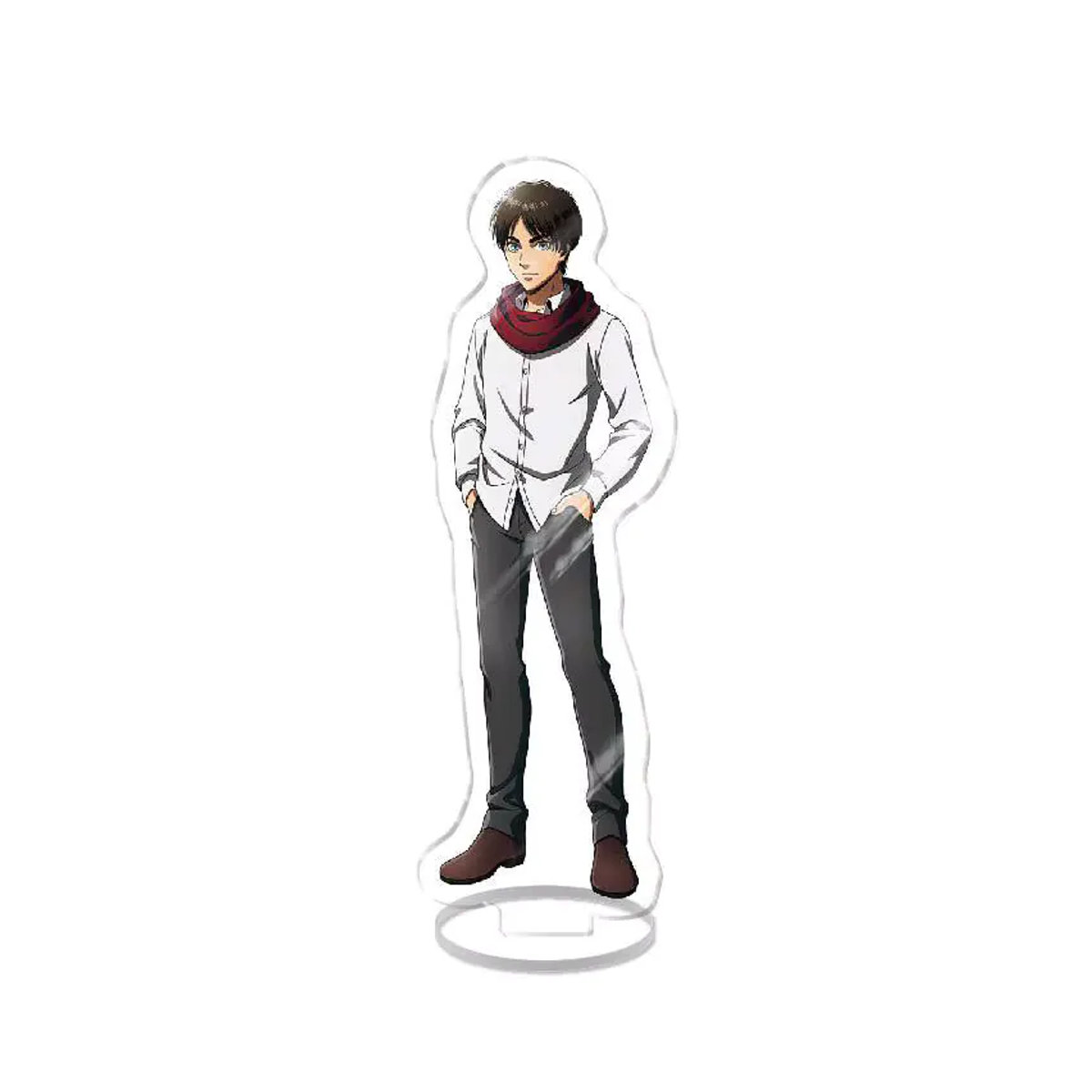 Anime Attack On Titan Eren Levi Acryl-Standfigur aus Kunststoff, mehrfarbig, Deko-Tischfigur für Fans - Bild 5