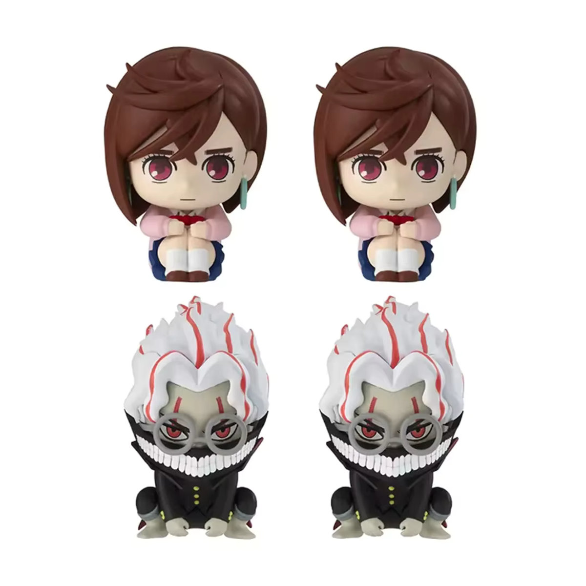 Anime Dandadan Actionfigur Q Edition Momo Ayase und Okarun Modell aus Kunststoff, mehrfarbig - Bild 5