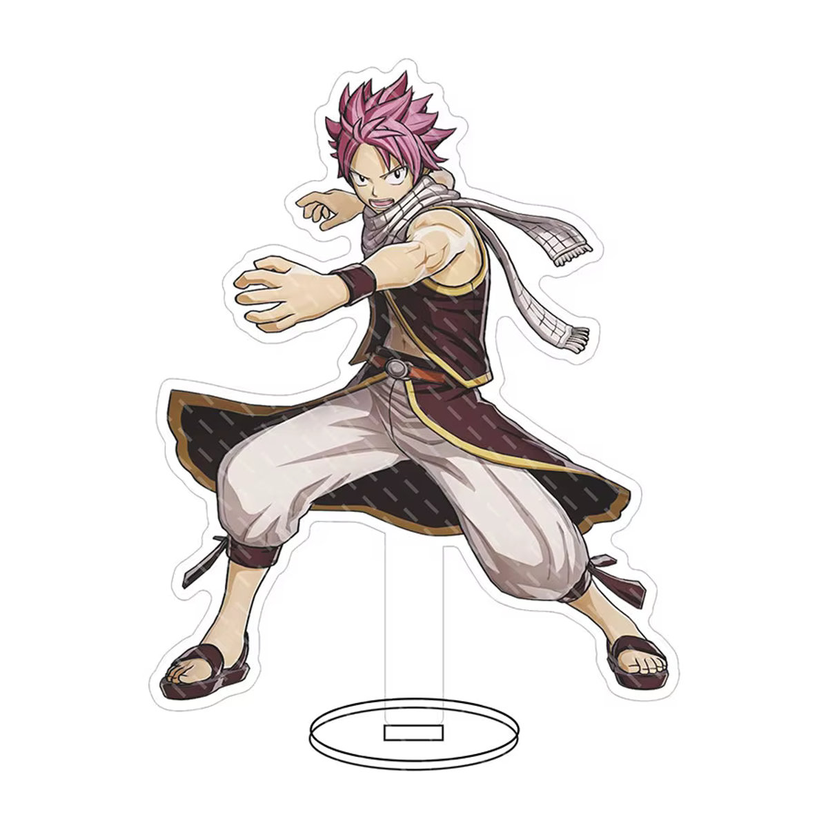 Anime Fairy Tail Natsu Dragneel Acryl Standfigur aus Kunststoff, mehrfarbig - Bild 3
