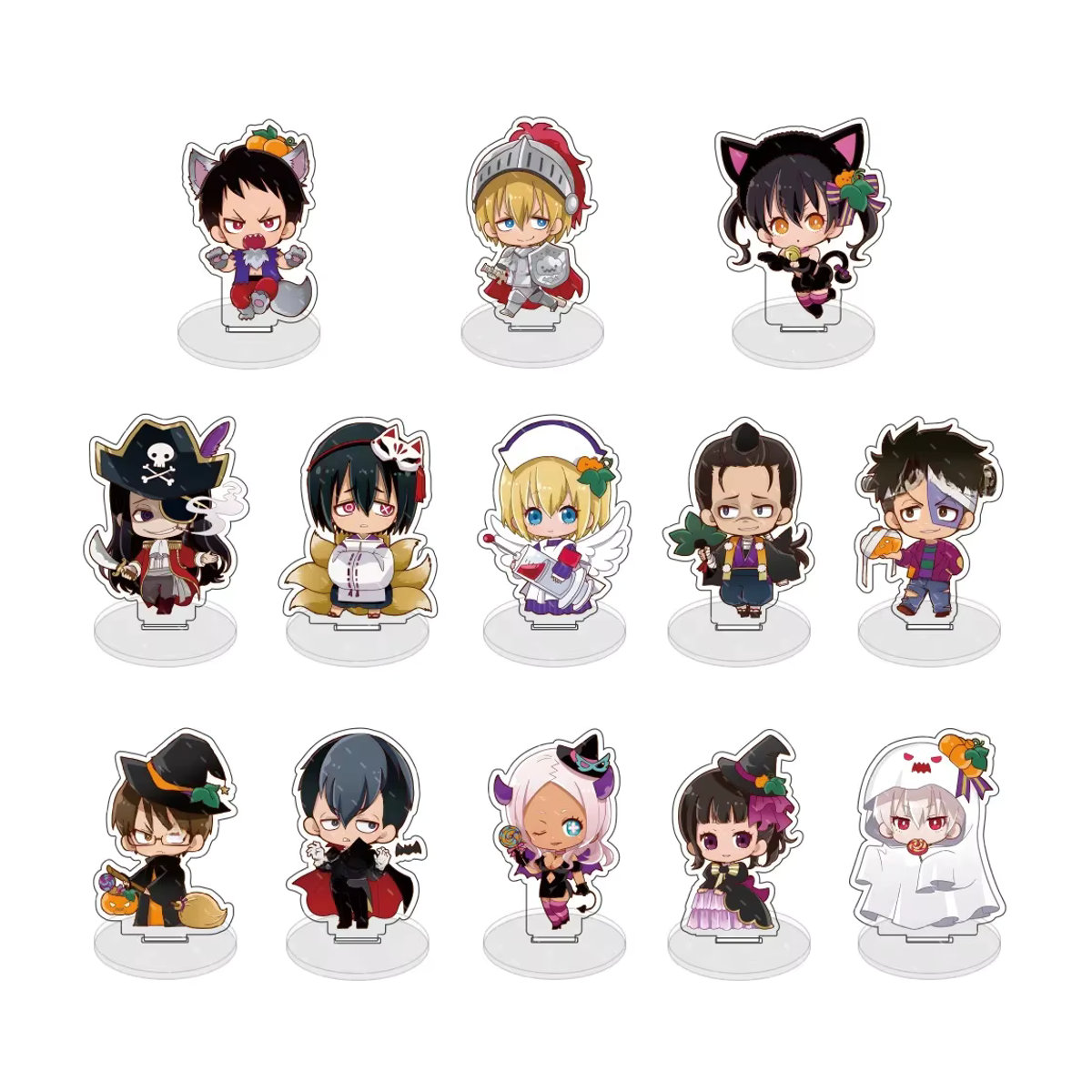 Anime Fire Force Enn No Shouboutai Acryl Standmodell Halloween-Serie, mehrfarbig, Höhe: 10 cm - Bild 3