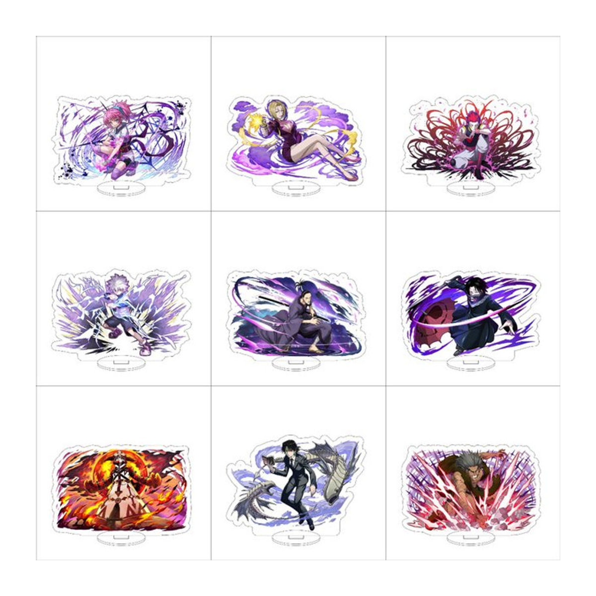 Anime Hunter Hunter Acryl Figuren-Ständer aus Kunststoff, mehrfarbig, Höhe: 16 cm - Bild 1