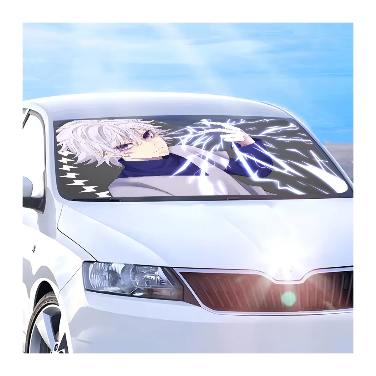 Anime Hunter X Hunter Auto Sonnenschutz mit Adsorption für Kinder und Erwachsene, mehrfarbig - Bild 5
