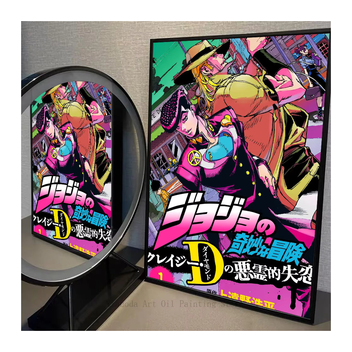 Anime Jojo Wandposter selbstklebend aus wasserfestem Papier für die Wanddekoration in Mehrfarbig - Bild 6