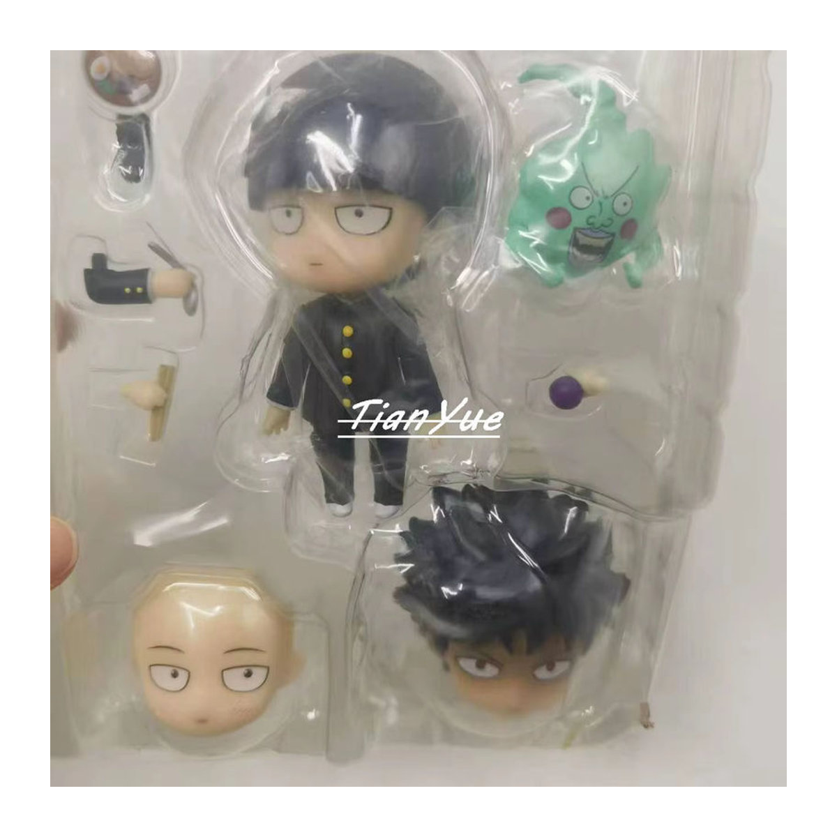 Anime Mob Psycho 100 Actionfiguren Shigeo Kageyama und Arataka Reigen Cute Version Modell Figuren aus Kunststoff, mehrfarbig, Höhe: 10 cm - Bild 3