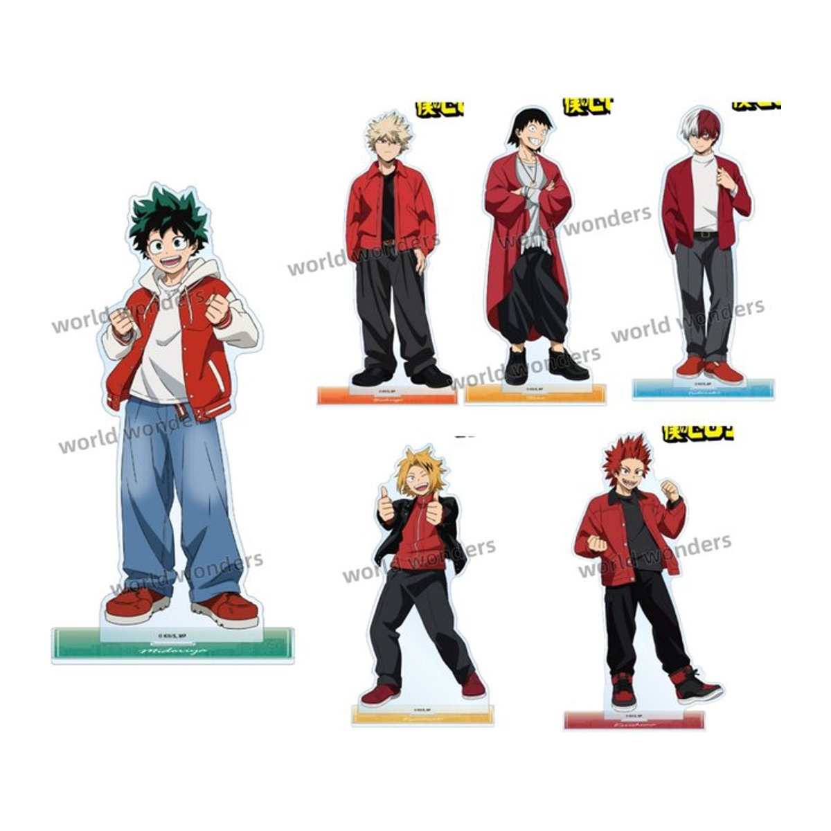 Anime My Hero Wissenschaft Acryl Standfigur als Schreibtischdeko in Mehrfarbig - Bild 1