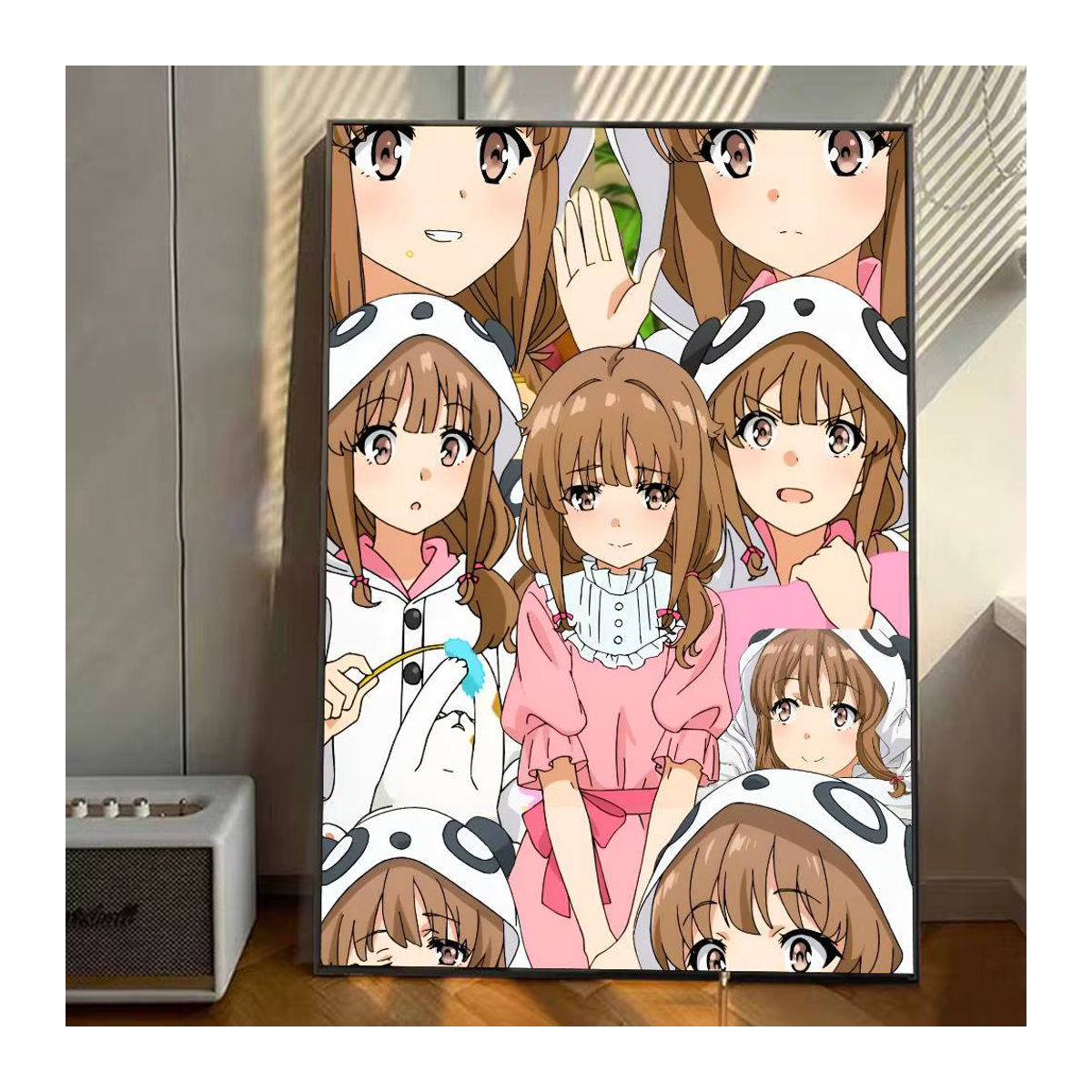 Anime Poster Rascal Does Not Dream Azusagawa Sakuta Vintage Wandkunst Dekoration mehrfarbig - Bild 5