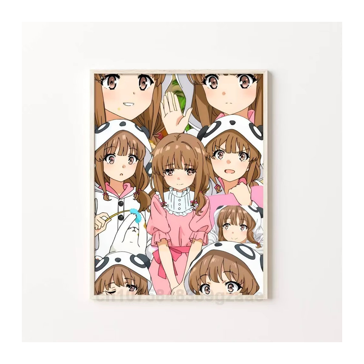 Anime Poster Rascal Does Not Dream Azusagawa Sakuta Vintage Wandkunst Dekoration mehrfarbig - Bild 6
