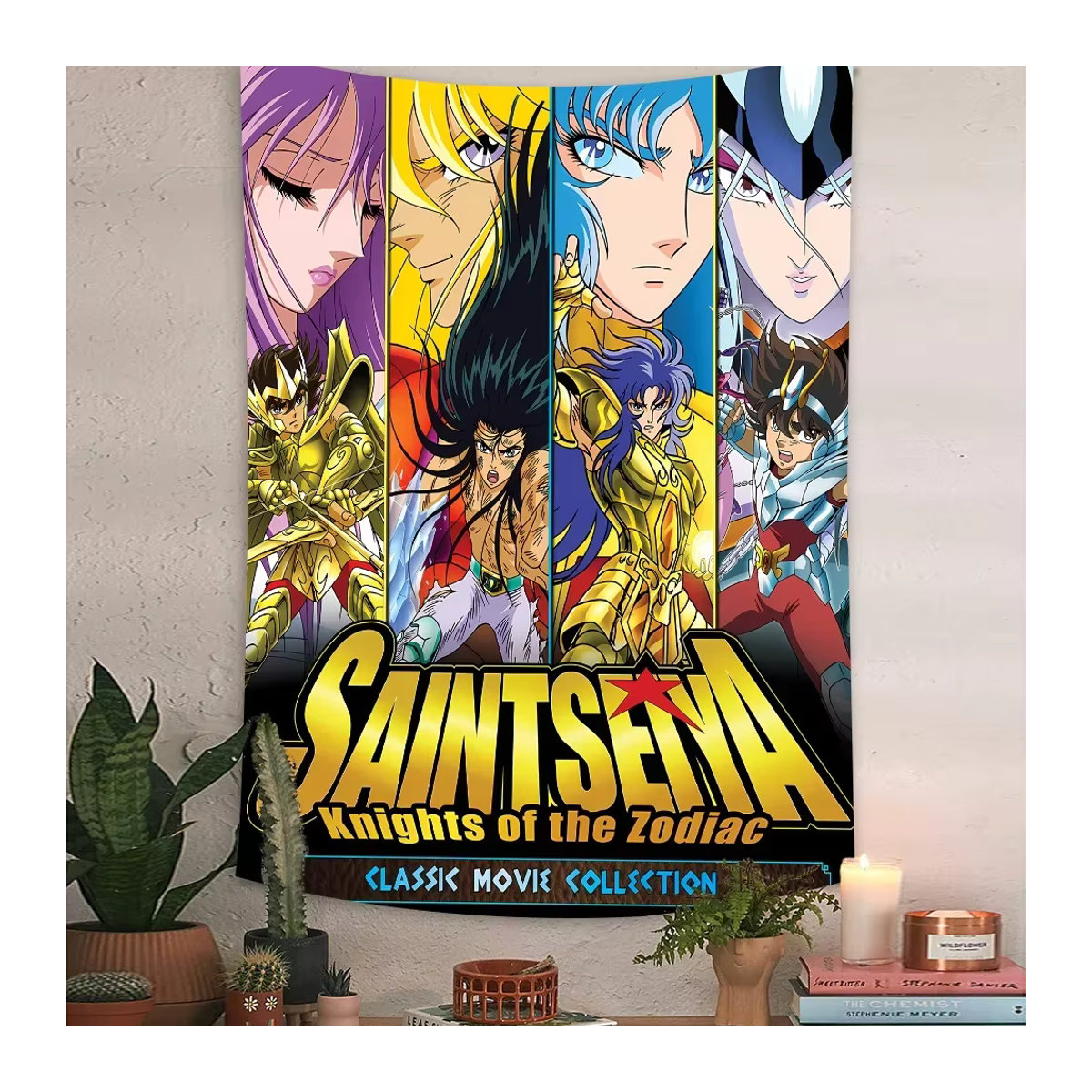 Anime Saint Seiya Party Banner Dekoration für Kinder, mehrfarbig, B: 120 cm, H: 70 cm - Bild 6