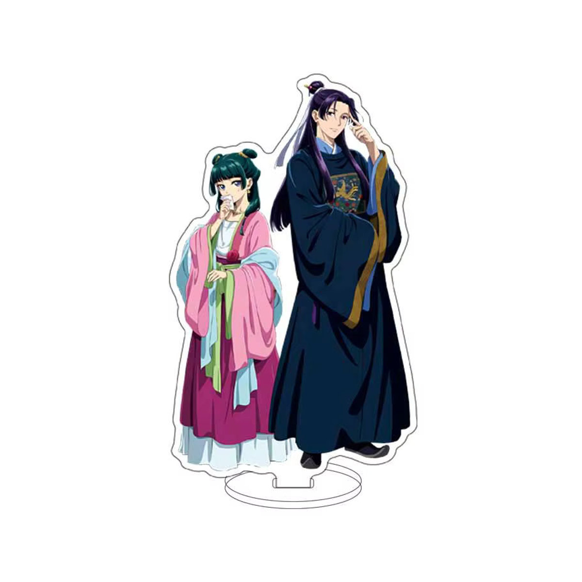 Anime The Apothecary Diaries Kusuriya No Hitorigoto Acryl-Aufsteller Maomao und Gao Shun als dekorative Figur in Mehrfarbig - Bild 3