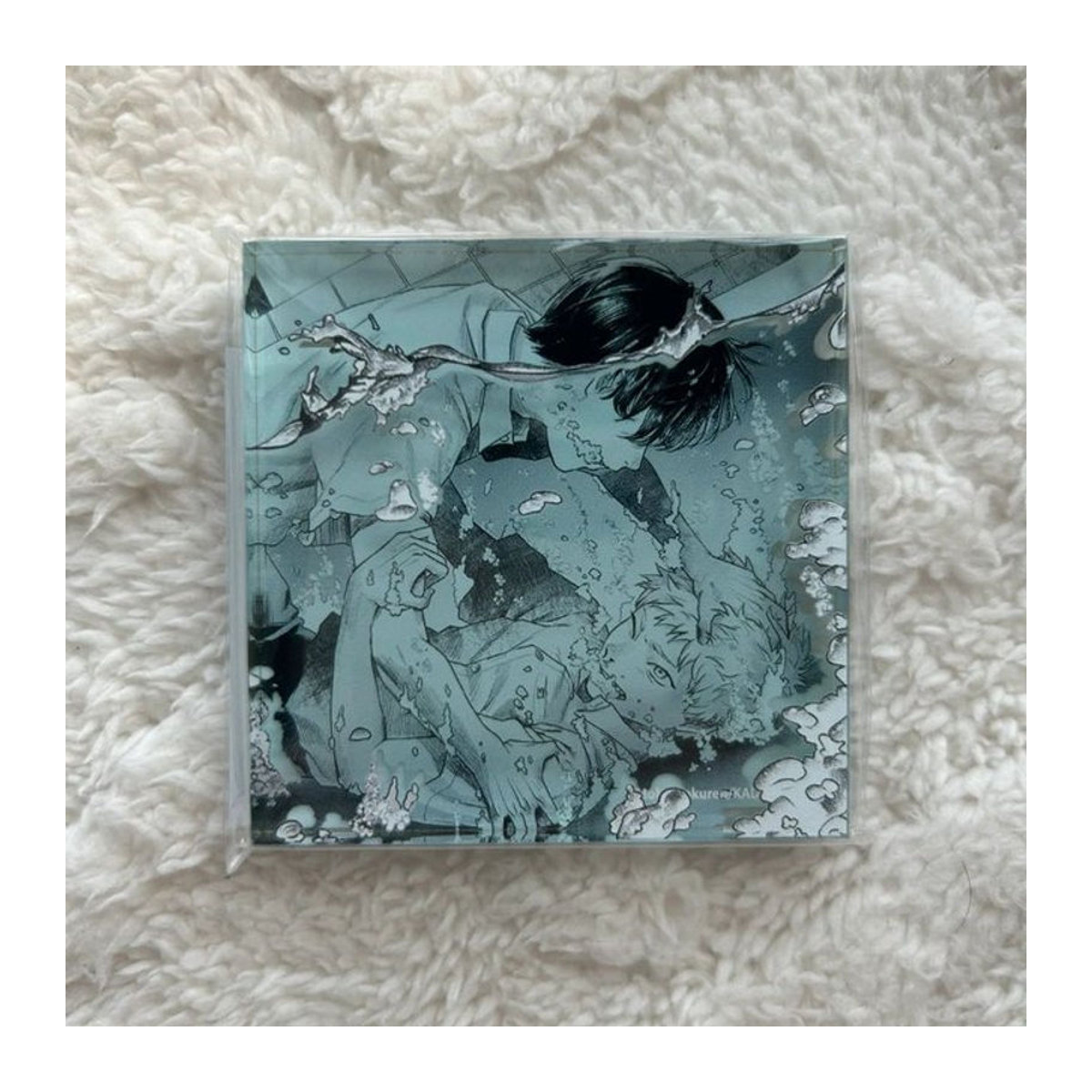Anime The Summer Hikaru Died Acryl Ziegel Dekoration als mehrfarbiges Desktop-Ornament aus Kunststoff - Bild 1
