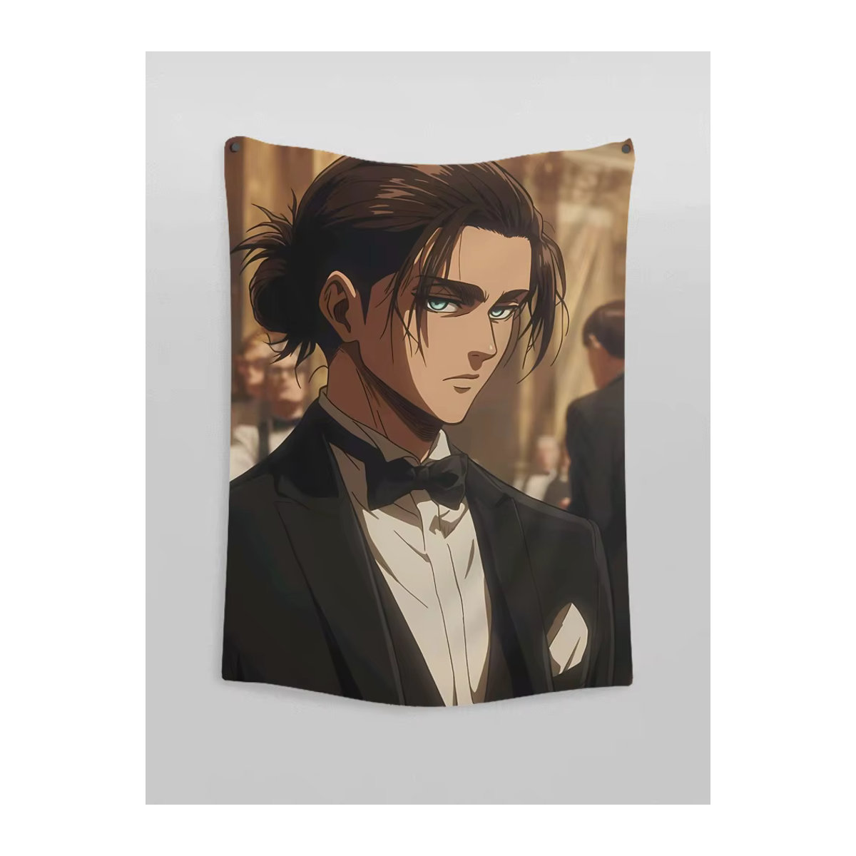 Anime Wandbehang Attack on Titan Eren Jaeger Textil mehrfarbig B/H: 70 x 70 cm - Bild 5