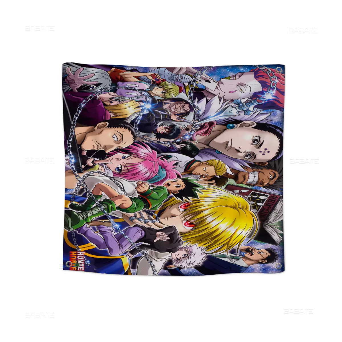 Anime X H-hunter Wandbehang Banner Dekoration aus Textil, mehrfarbig, B/H: 70 x 70 cm - Bild 7