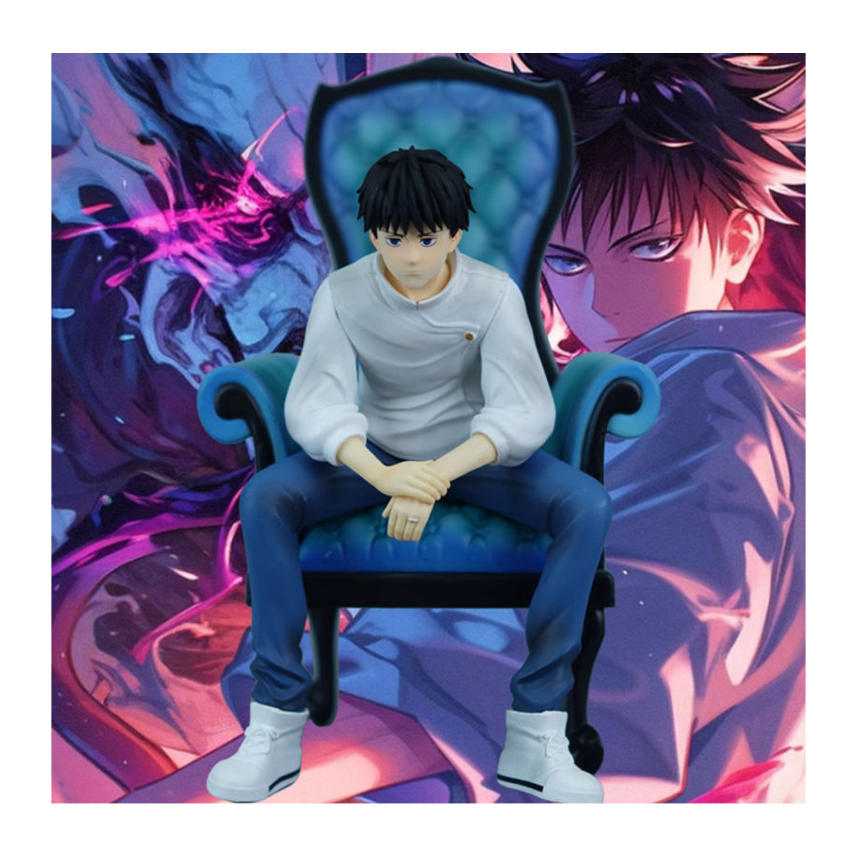 Anime Yuta Okkotsu Actionfigur aus PVC, mehrfarbige Sammelstatue für Schreibtisch und Dekoration, Höhe: 22 cm - Bild 1