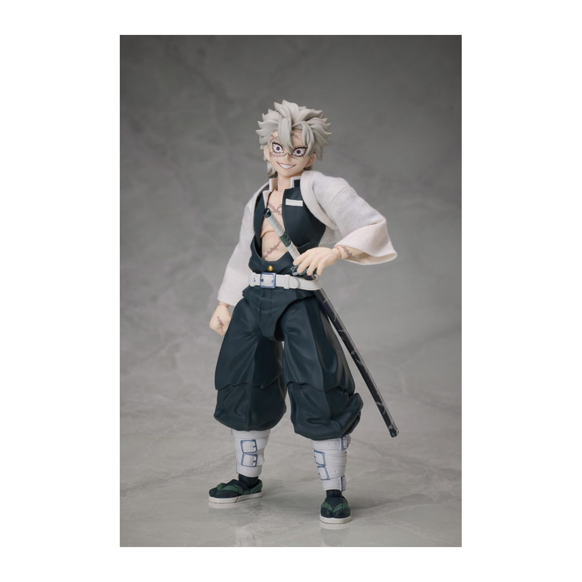 Aniplex Demon Slayer Kimetsu no Yaiba Sanemi Shinazugawa BUZZmod Actionfigur mehrfarbig - Bild 6