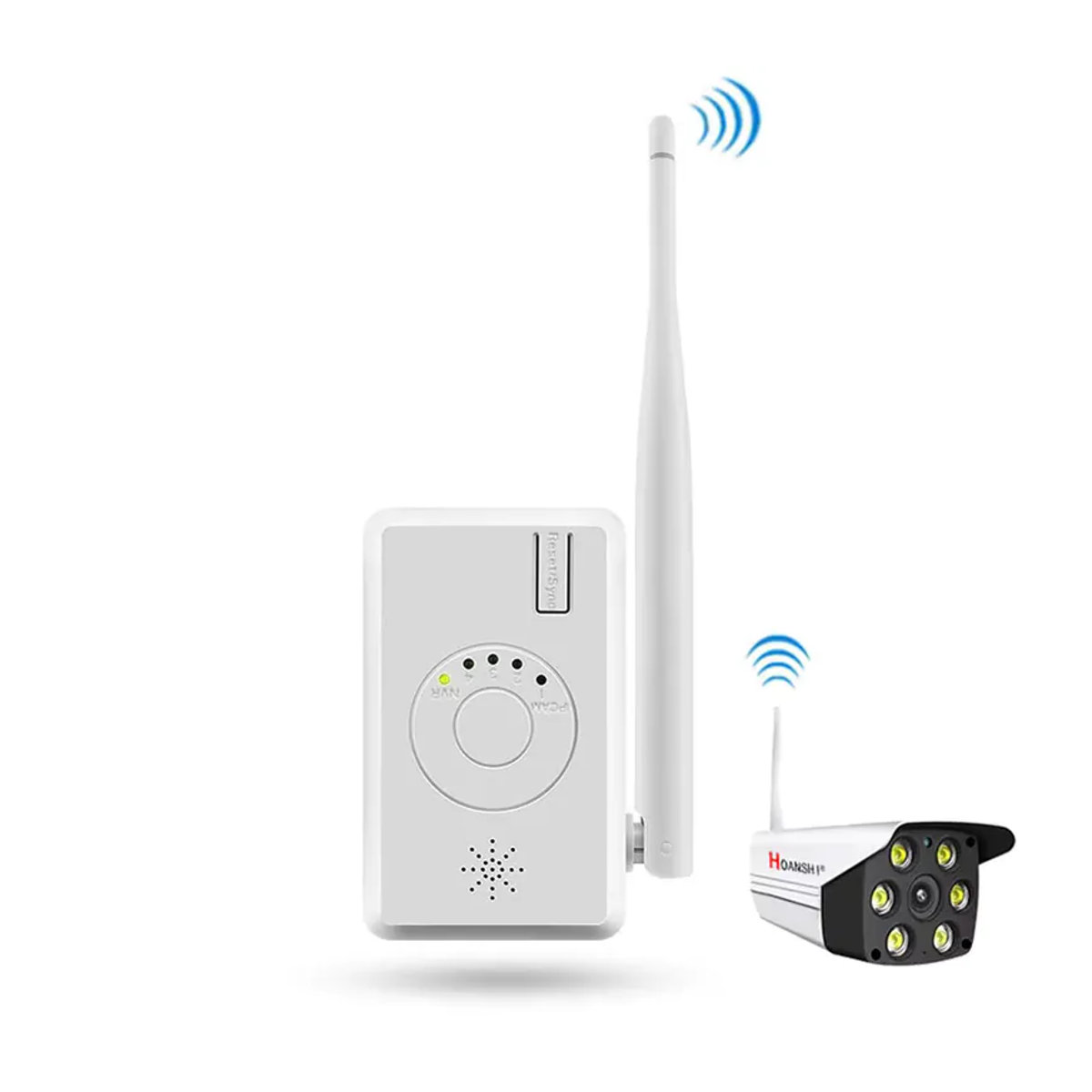 ANRAN 2,4G Wifi IPC Router zur Reichweitenverlängerung für dein drahtloses Home Security Kamerasystem, Weiß - Bild 2