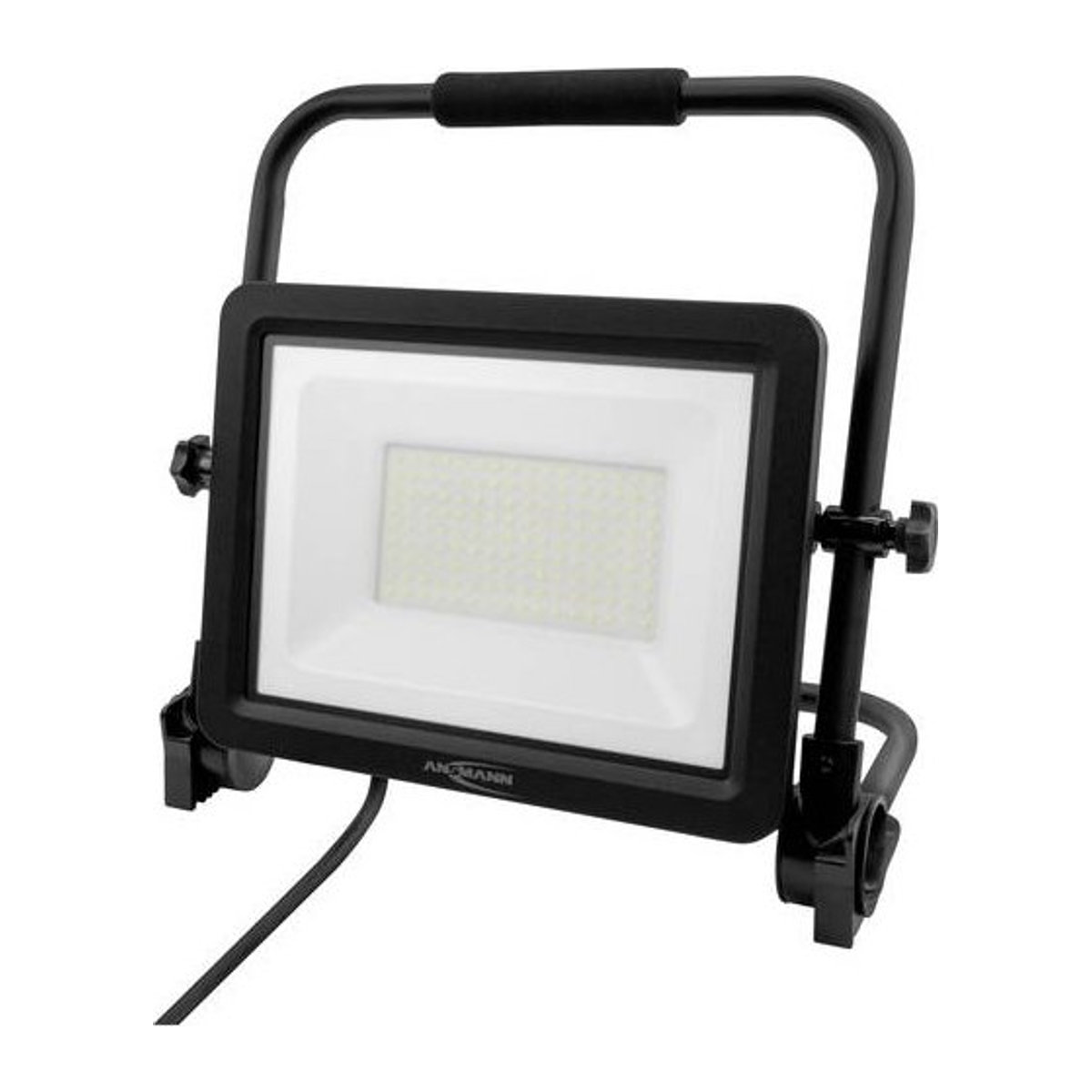 Ansmann FL100W-AC LED Arbeitsstrahler in Schwarz mit 100W und 12.000 Lumen, IP65 wassergeschützt und stoßfest - Bild 1