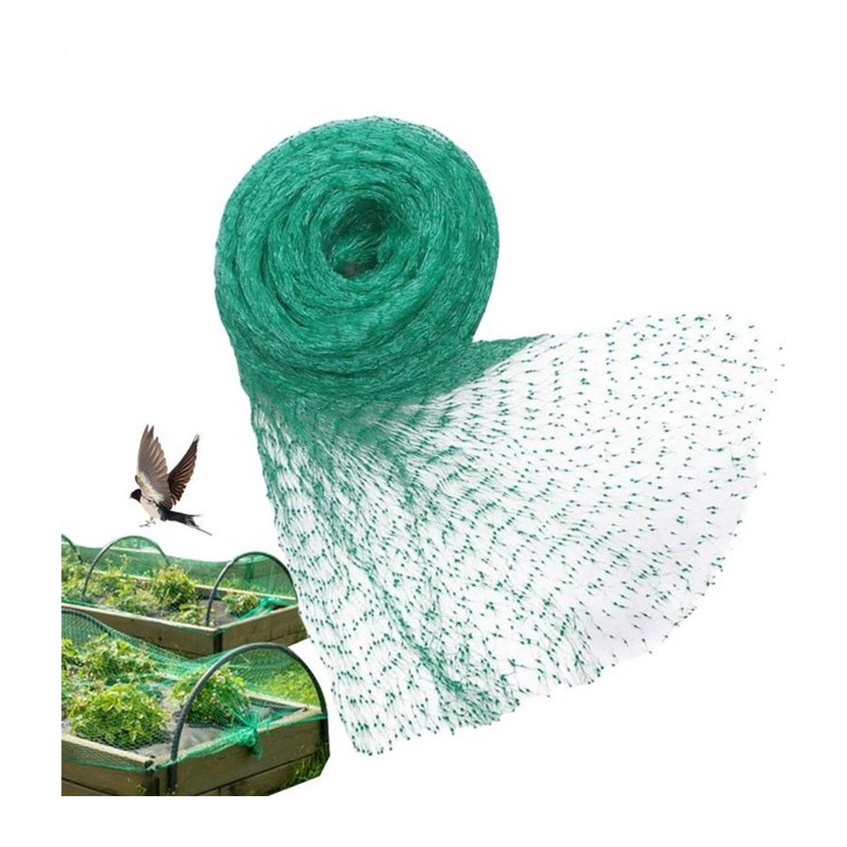 Anti-Vogelschutz Netz aus Mesh für Garten, Pflanzen, Teich und Pool - Bild 1