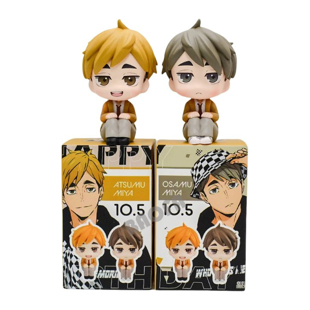 Apaffa Haikyuu!! Atsumu Miya Anime Figur Q Version Statue Modell aus Kunststoff, mehrfarbig - Bild 1