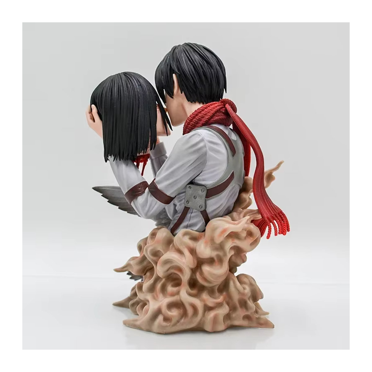 Apaffa Mikasa Ackerman Anime Figur aus Angriff auf Titan, mehrfarbige Actionfigur aus Kunstharz, Höhe: 22 cm - Bild 4