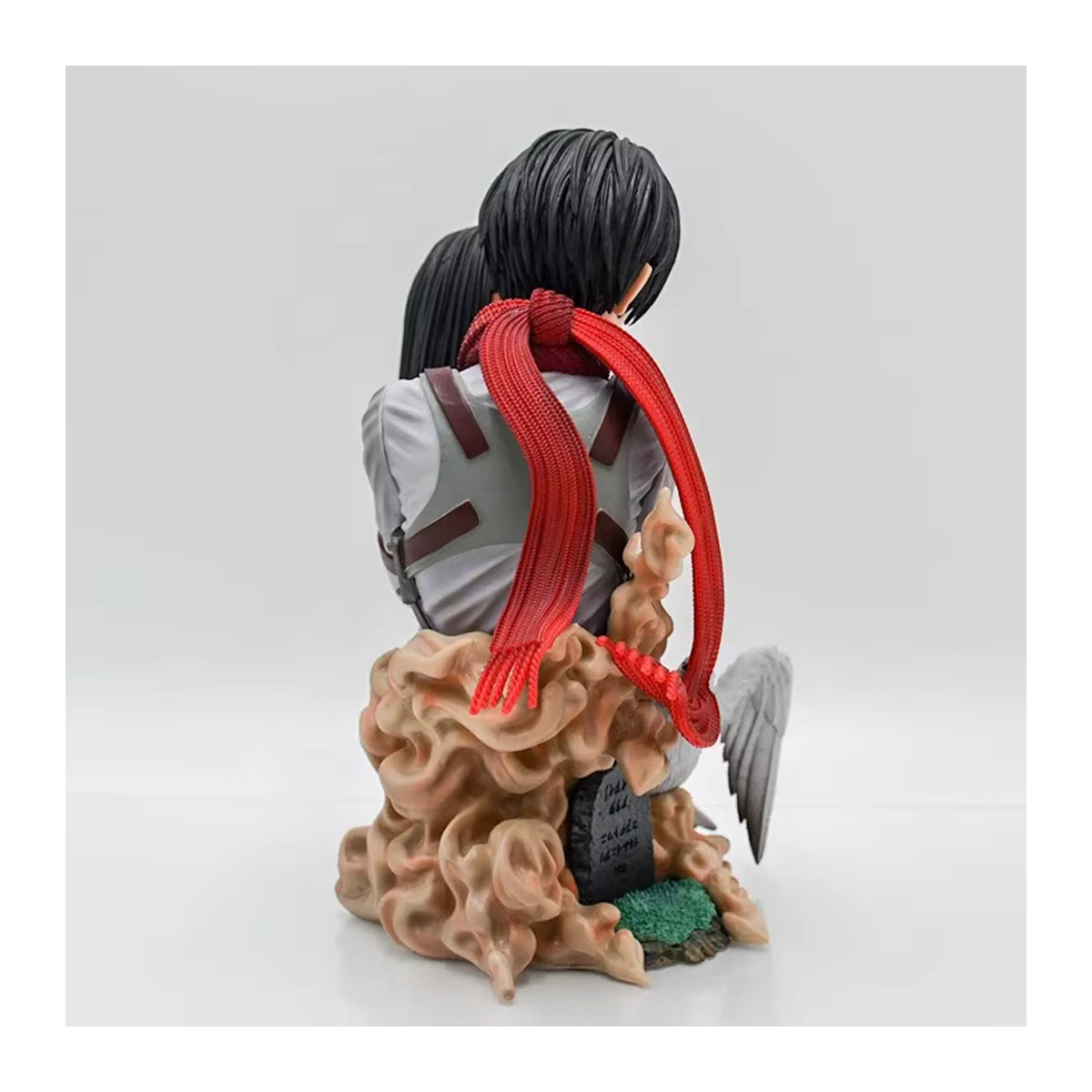 Apaffa Mikasa Ackerman Anime Figur aus Angriff auf Titan, mehrfarbige Actionfigur aus Kunstharz, Höhe: 22 cm - Bild 5