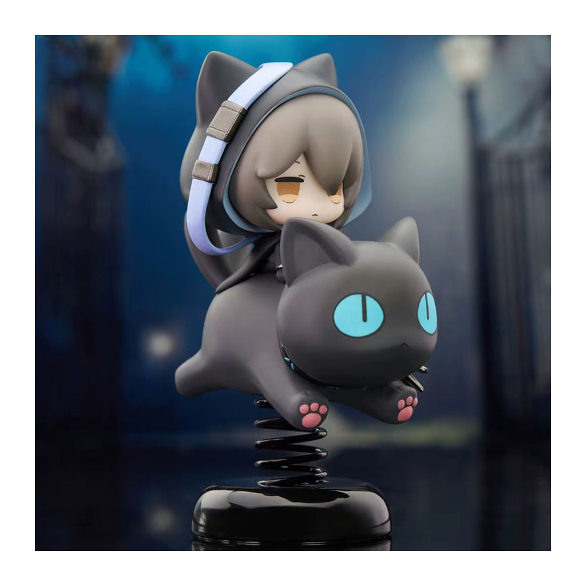 APEX-TOYS Arknights Happy Shake Phantom Q-Version Wobbler Anime-Figur aus PVC, mehrfarbig, Höhe: 10 cm - Bild 3