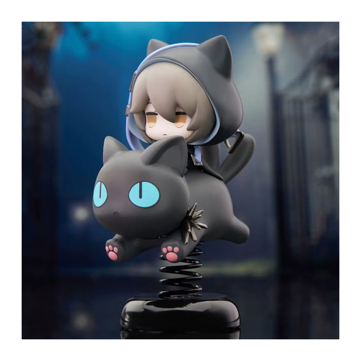 APEX-TOYS Arknights Happy Shake Phantom Q-Version Wobbler Anime-Figur aus PVC, mehrfarbig, Höhe: 10 cm - Bild 4